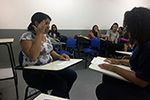 Aula prática em Libras