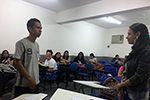 Aula prática em Libras