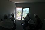 Alunos do 1° período visitam Obra de Construção do Edifício Vilmary Residence 