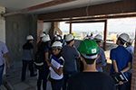 Alunos do 1° período visitam Obra de Construção do Edifício Vilmary Residence 
