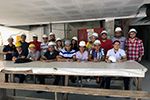 Alunos do 2° período visitam Obra de Construção do Edifício Vilmary Residence